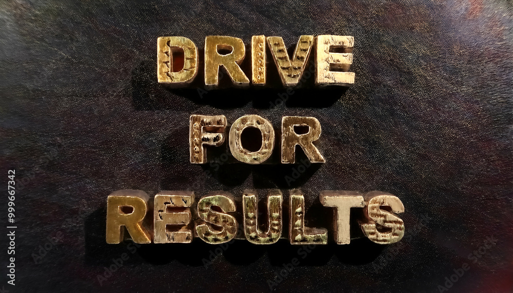 Drive for results Word